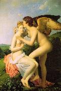  Baron Francois  Gerard Amor and Psyche oil